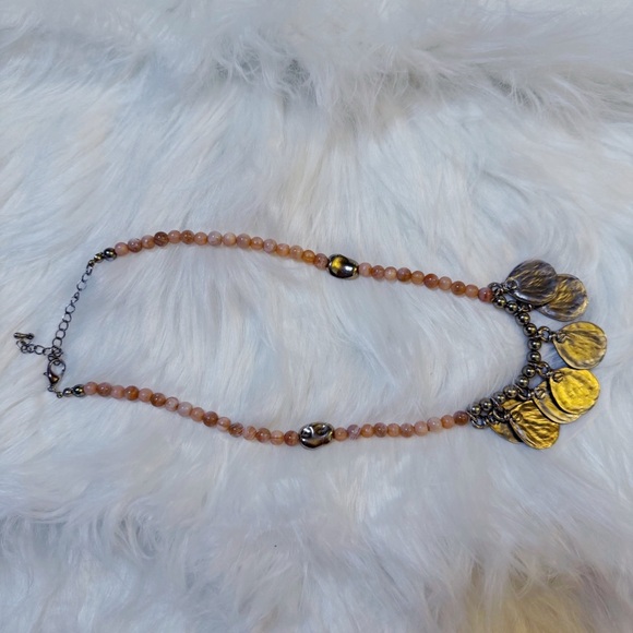 ᴘɪɴᴋ ᴄᴏɪɴ ɴᴇᴄᴋʟᴀᴄᴇ ᴀɴᴅ ʜᴇᴀᴅʙᴀɴᴅ ꜱᴇᴛ - Picture 15 of 15